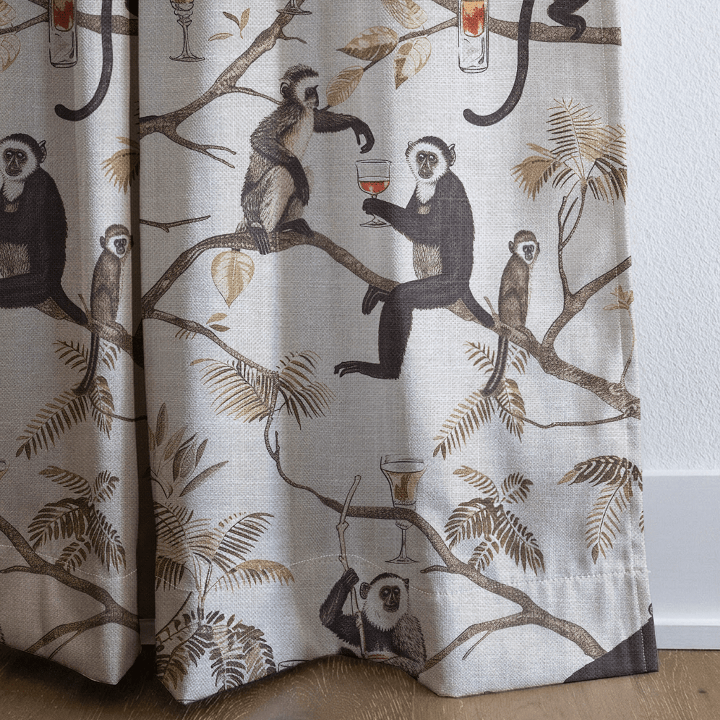 The Treetop Bar - Curtain Panel - The Drapery
