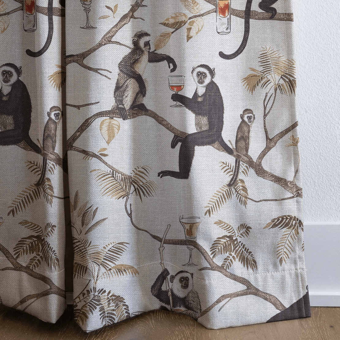 The Treetop Bar - Curtain Panel - The Drapery