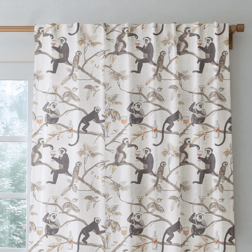 The Treetop Bar - Curtain Panel - The Drapery