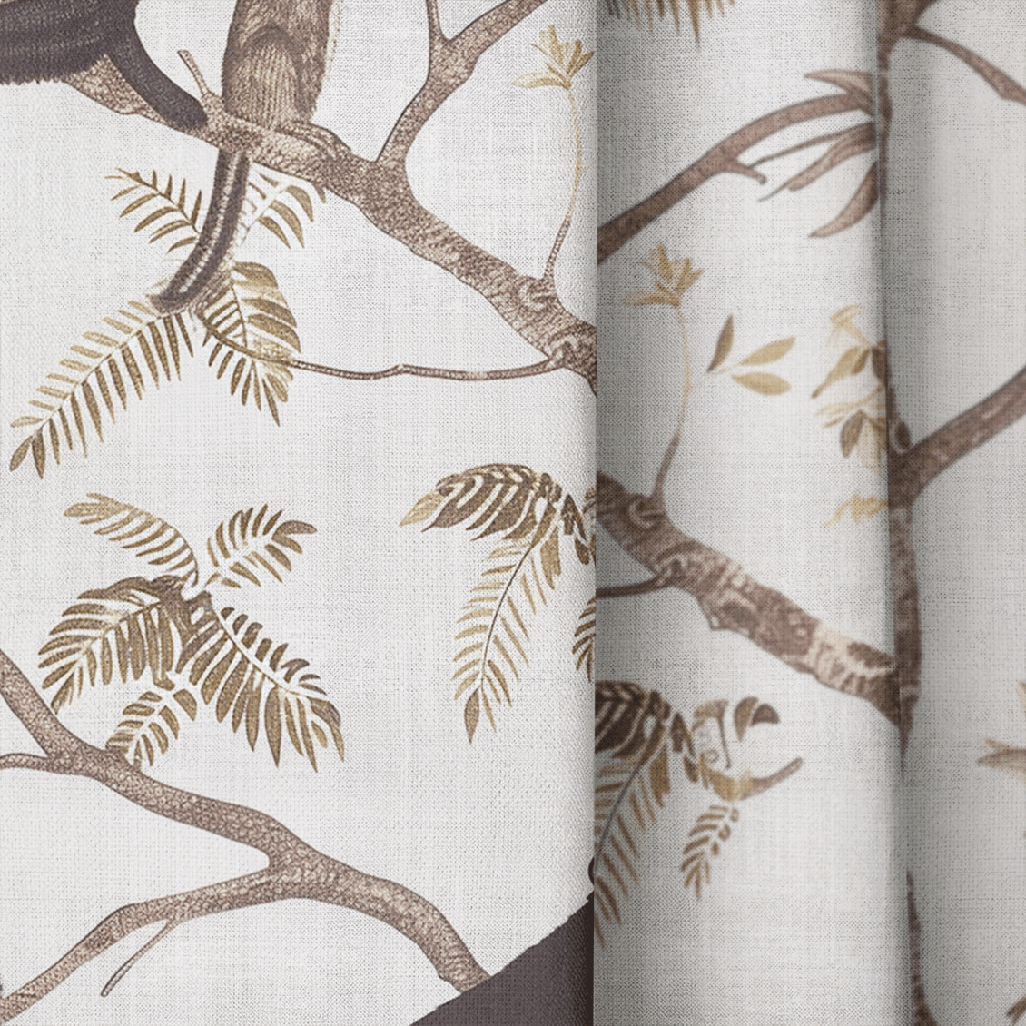 The Treetop Bar - Curtain Panel - The Drapery