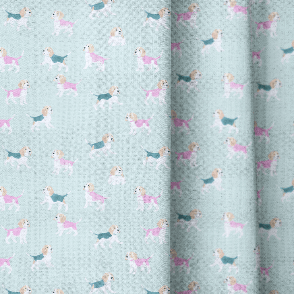 The True Hound - Curtain Panel - The Drapery