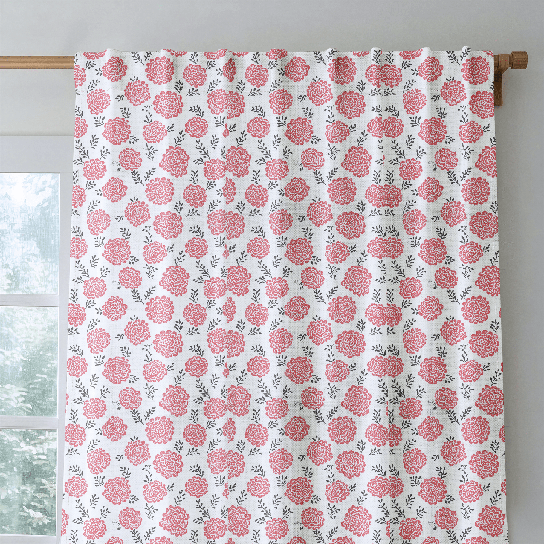 Theron Garden - Curtain Panel - The Drapery