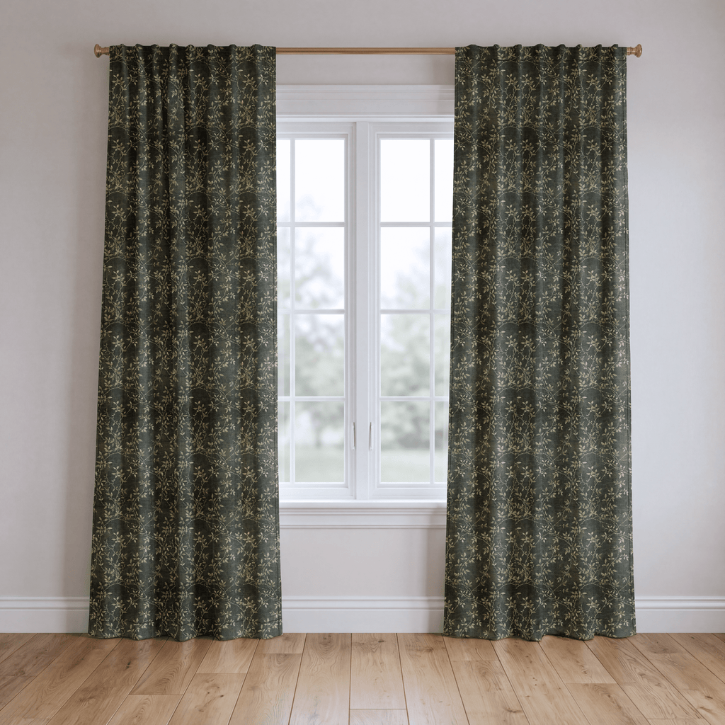 Thorn Reverie - Curtain Panel - The Drapery