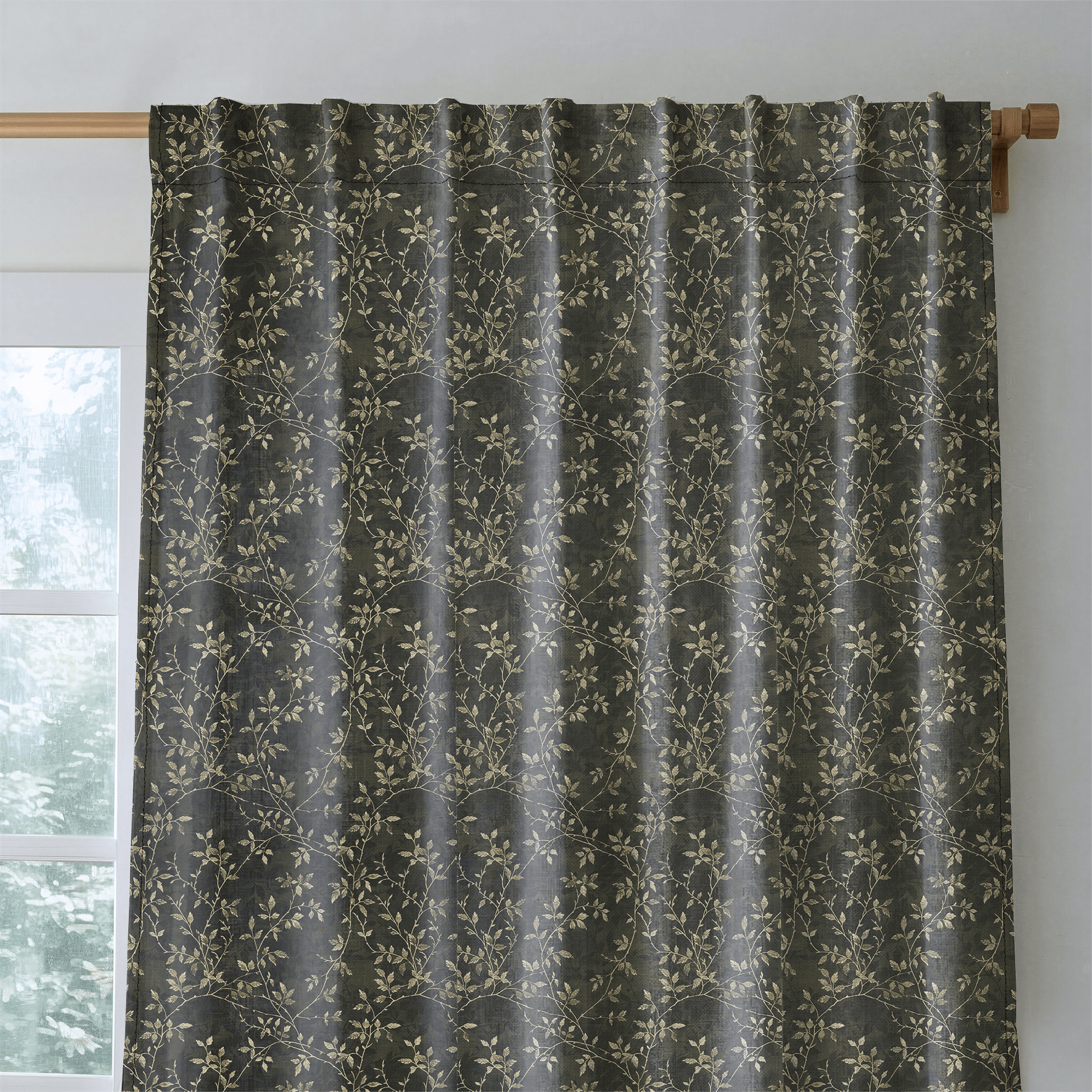 Thorn Reverie - Curtain Panel - The Drapery