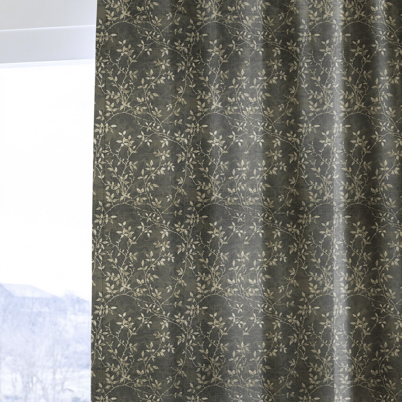 Thorn Reverie - Curtain Panel - The Drapery