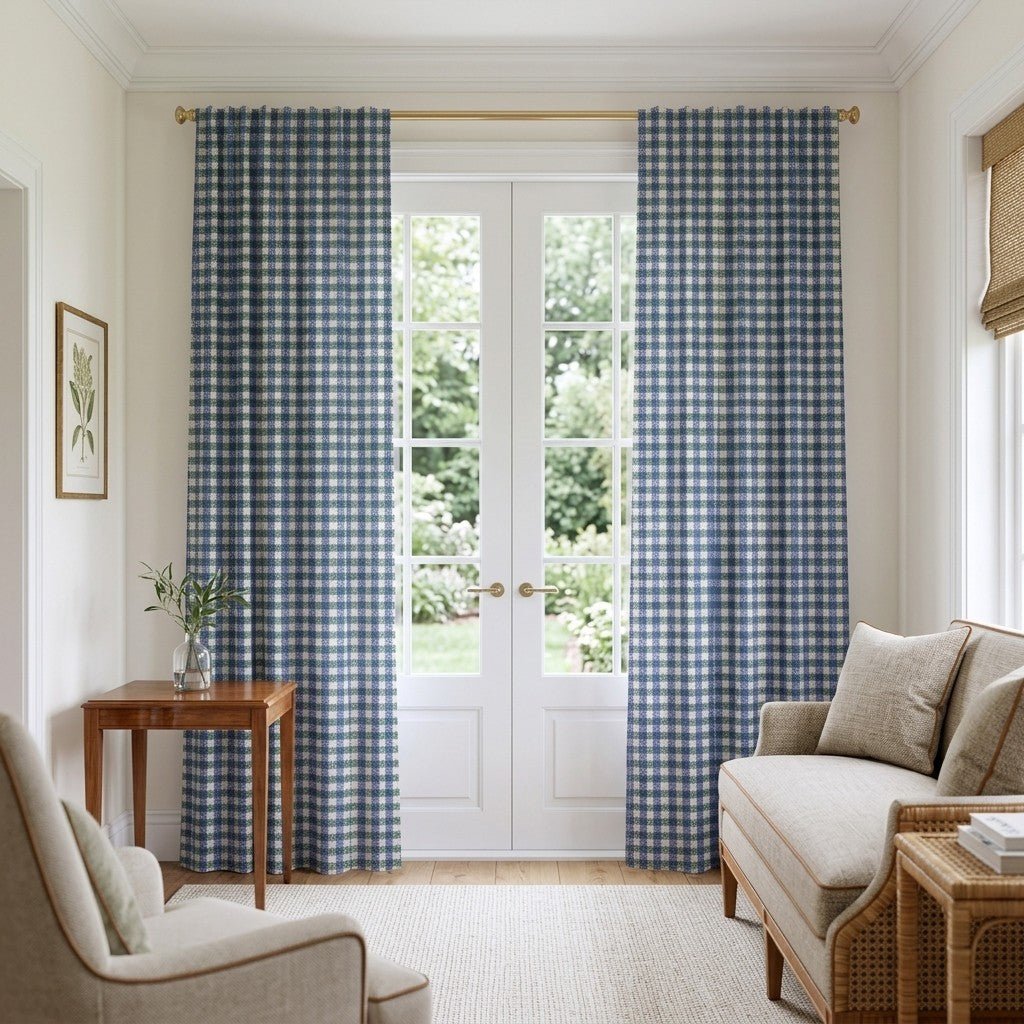 Thorneck Plaid - Curtain Panel - The Drapery