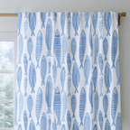 Tidal Fish - Curtain Panel - The Drapery