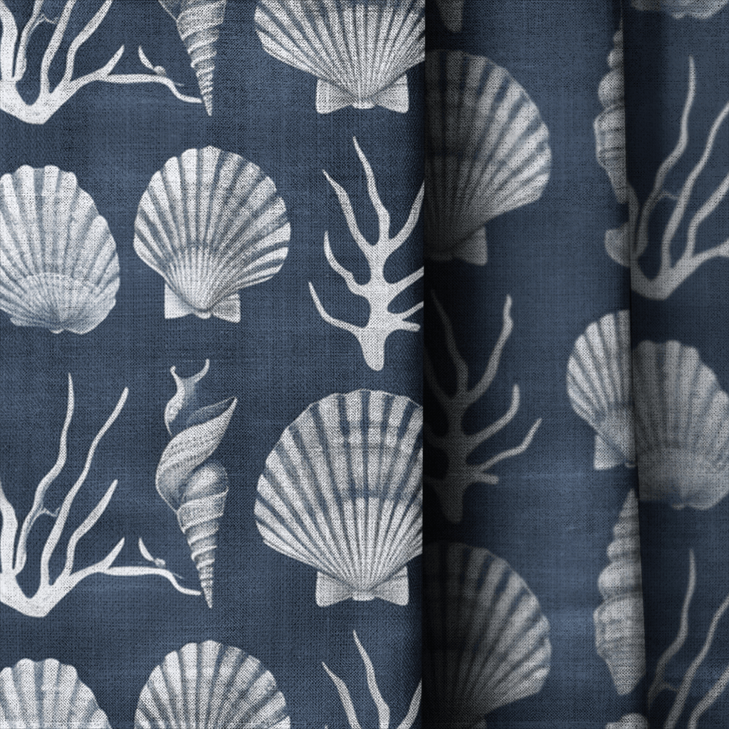 Tidal Specimens - Curtain Panel - The Drapery