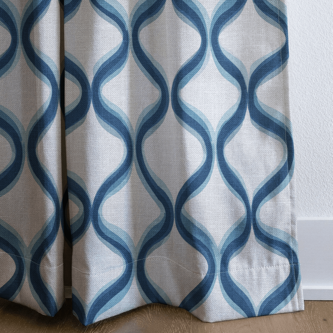 Tidal Wave - Curtain Panel - The Drapery
