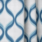 Tidal Wave - Curtain Panel - The Drapery