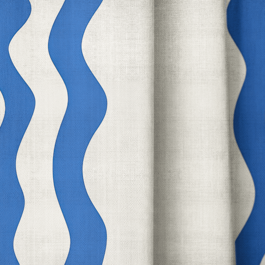 Tide - Curtain Panel - The Drapery