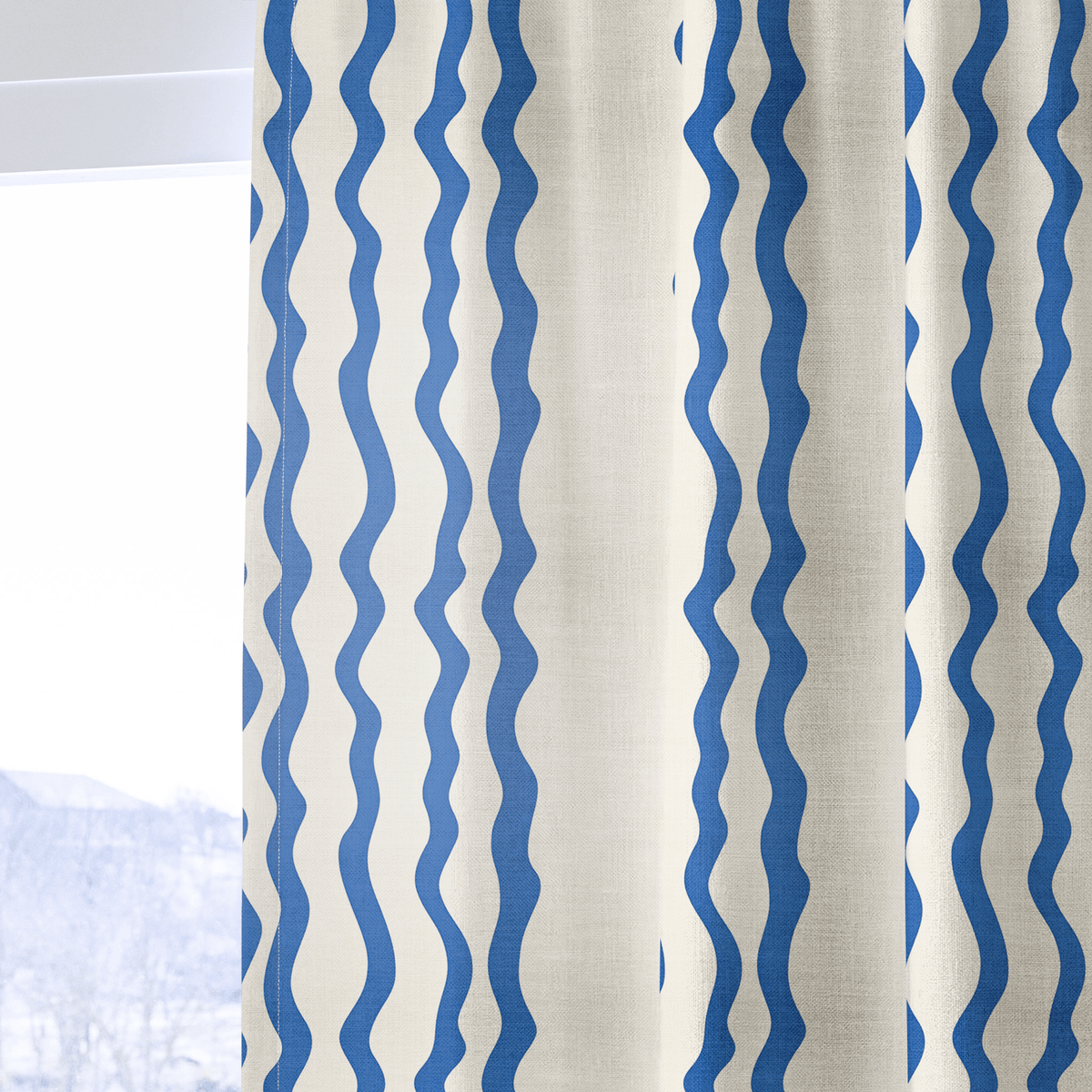 Tide - Curtain Panel - The Drapery
