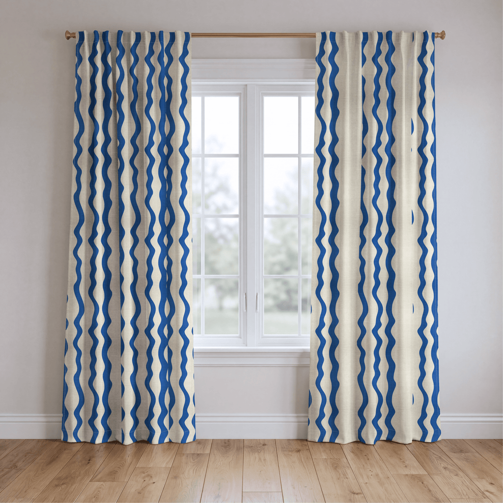 Tide - Curtain Panel - The Drapery