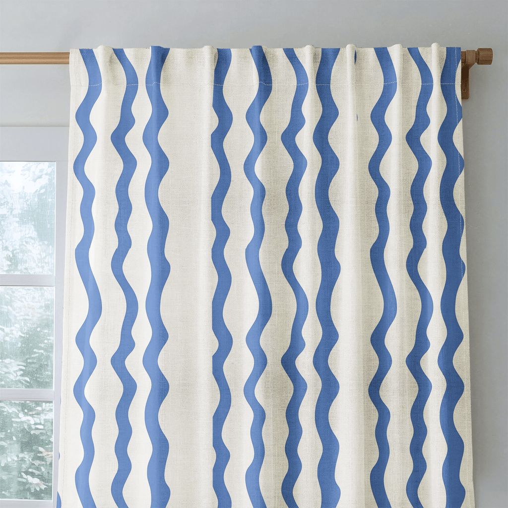 Tide - Curtain Panel - The Drapery