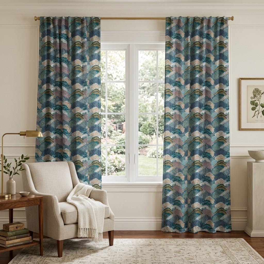 Tidewater - Curtain Panel - The Drapery