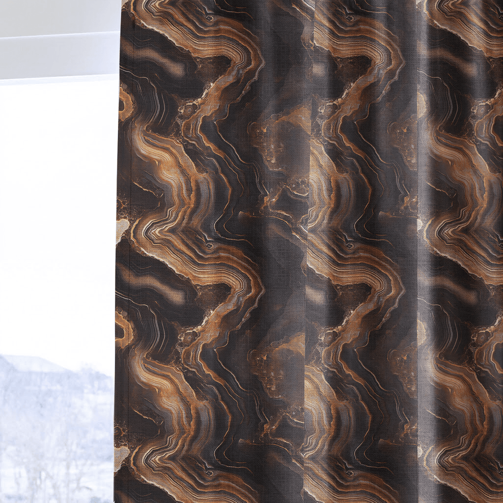 Tiger Eye - Curtain Panel - The Drapery