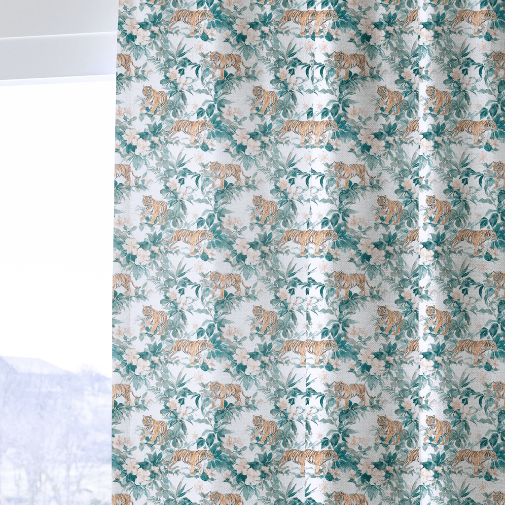 Tiger Gardens - Curtain Panel - The Drapery