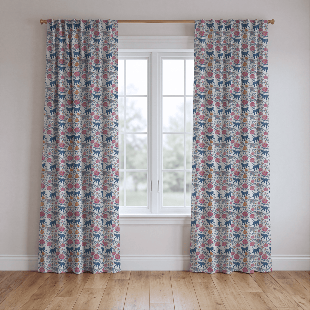 Tiger Queen - Curtain Panel - The Drapery