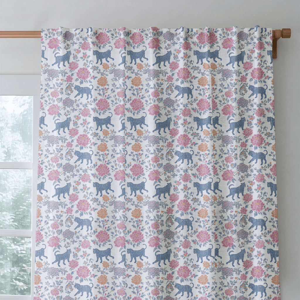 Tiger Queen - Curtain Panel - The Drapery