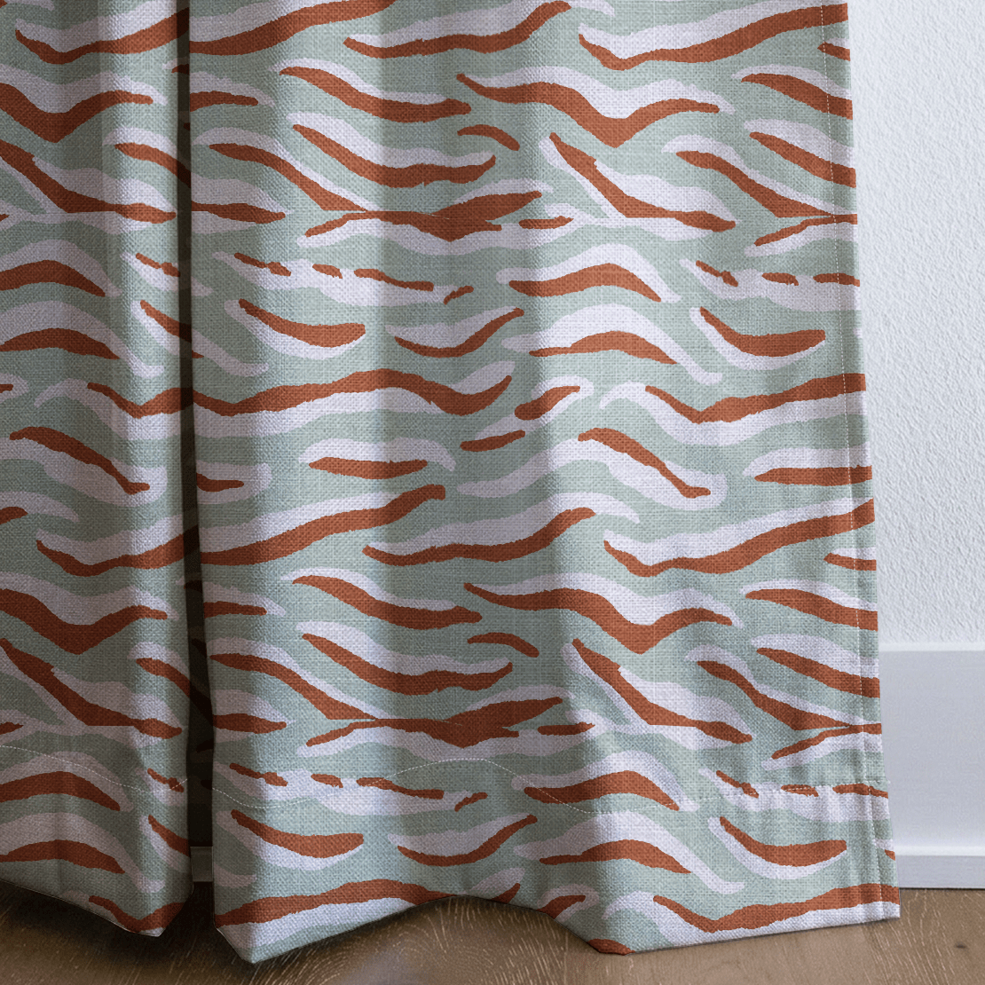 Tiger Stripes - Curtain Panel - The Drapery