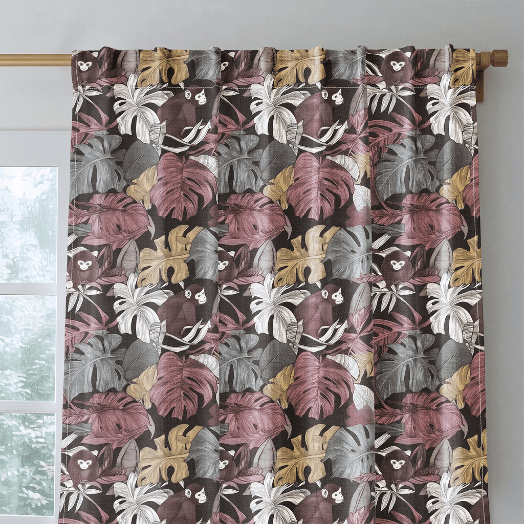 Tiki Fig - Curtain Panel - The Drapery
