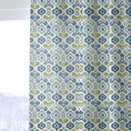 Tile Talk - Curtain Panel - The Drapery