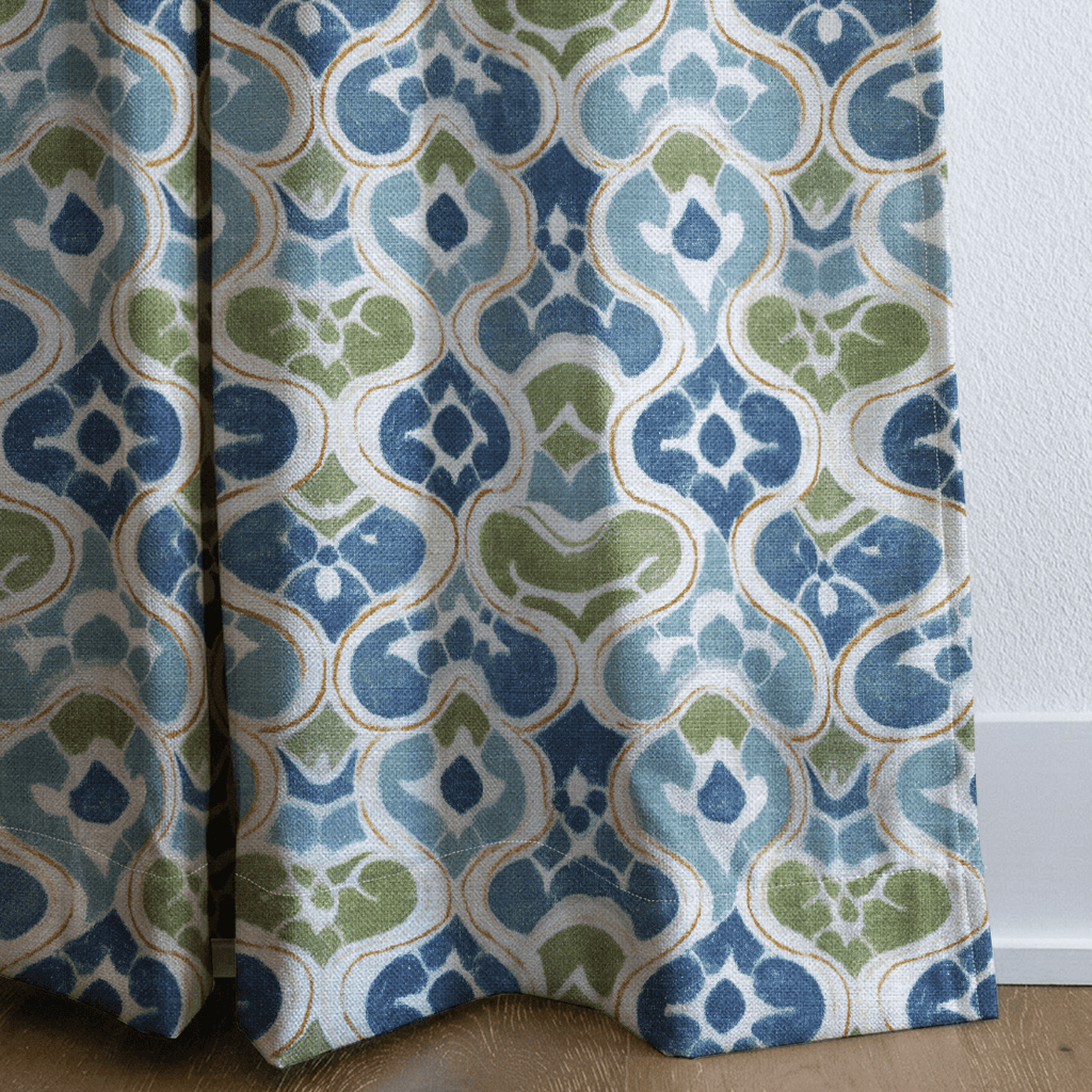 Tile Talk - Curtain Panel - The Drapery