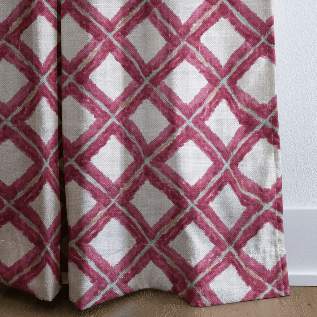 Tinsel Lattice - Curtain Panel - The Drapery