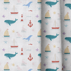 Tiny Sea - Curtain Panel - The Drapery