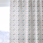 Tiny Sea - Curtain Panel - The Drapery