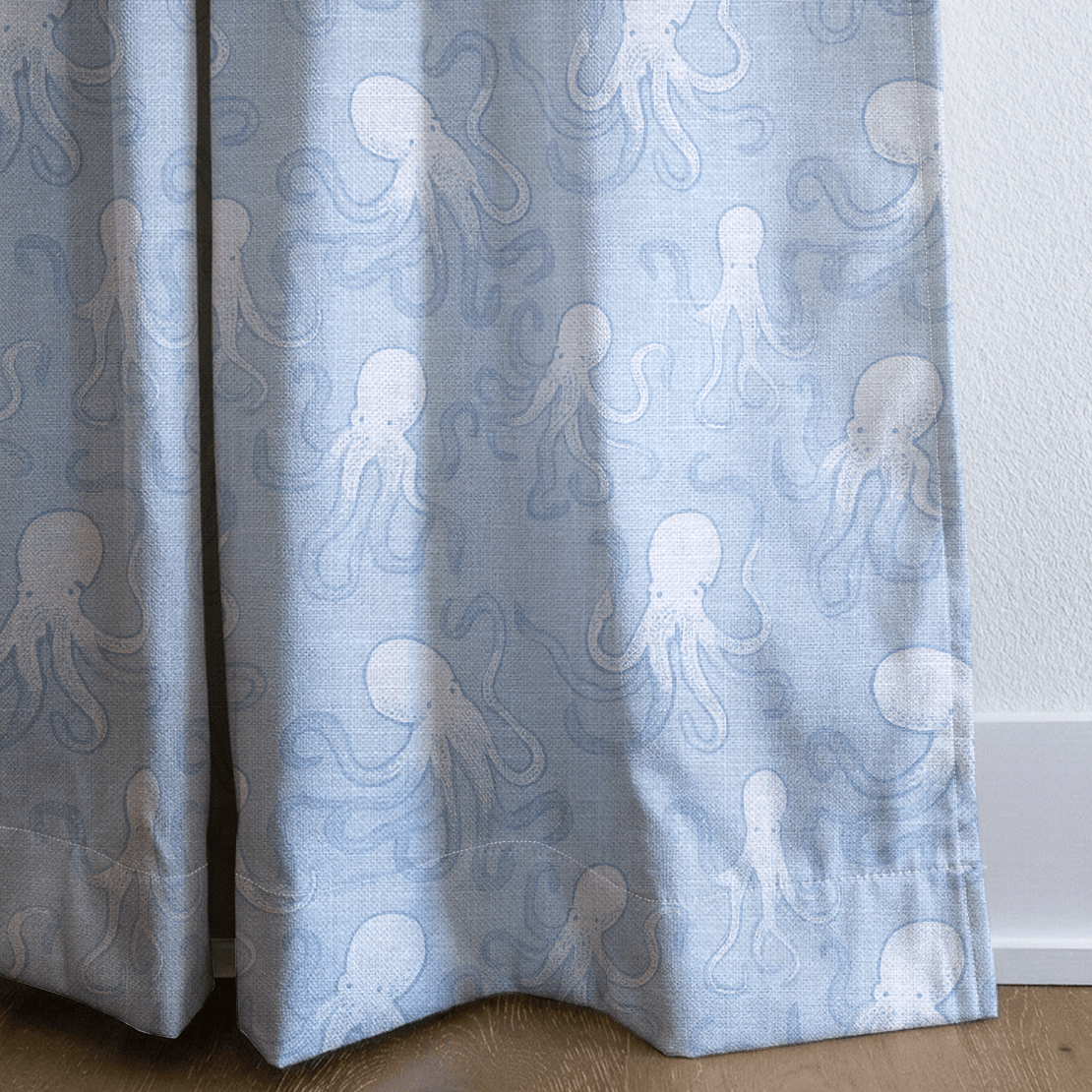 Tiny Tentacle - Curtain Panel - The Drapery