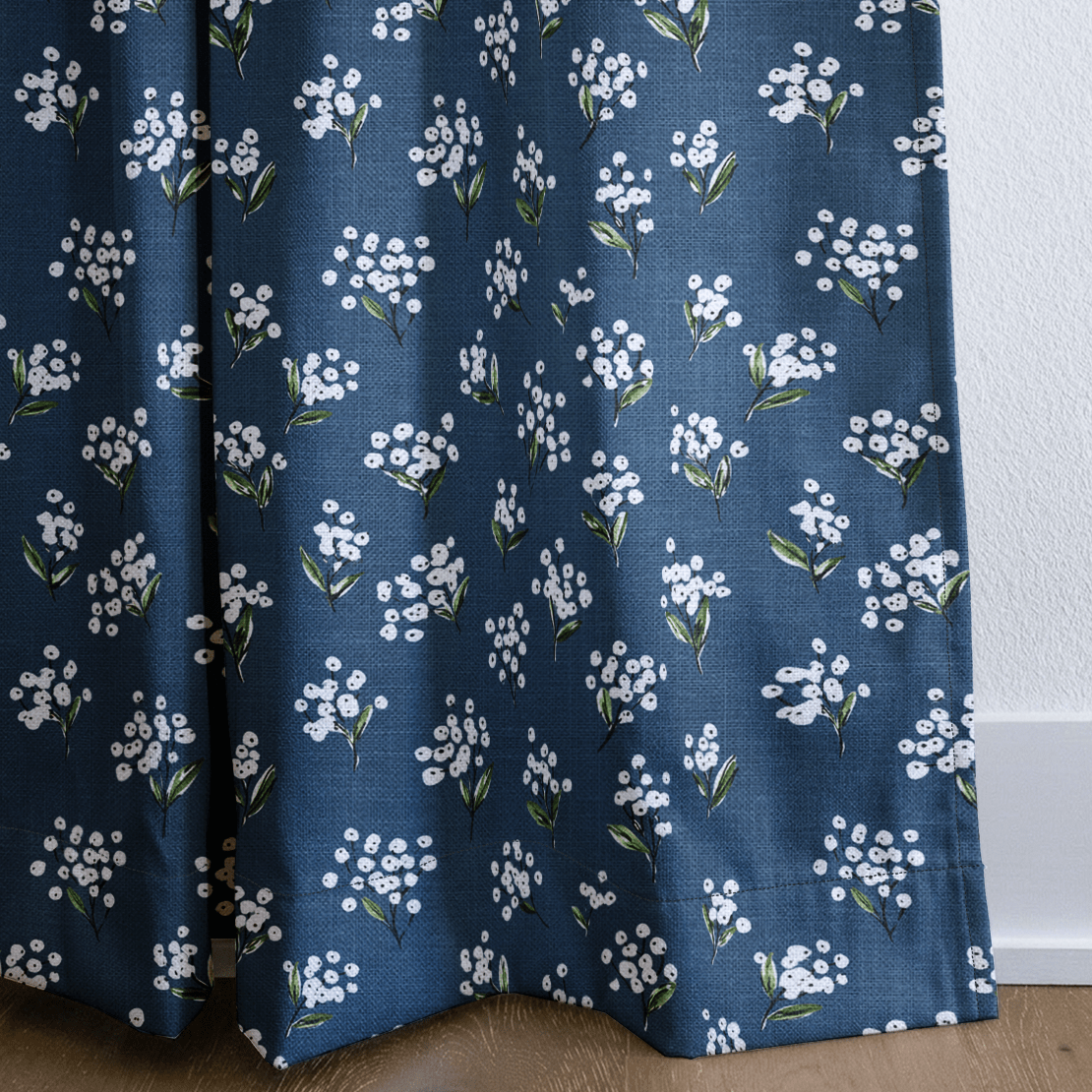 Tivian Blossoms - Curtain Panel - The Drapery