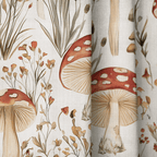 Toadstool Hollow - Curtain Panel - The Drapery