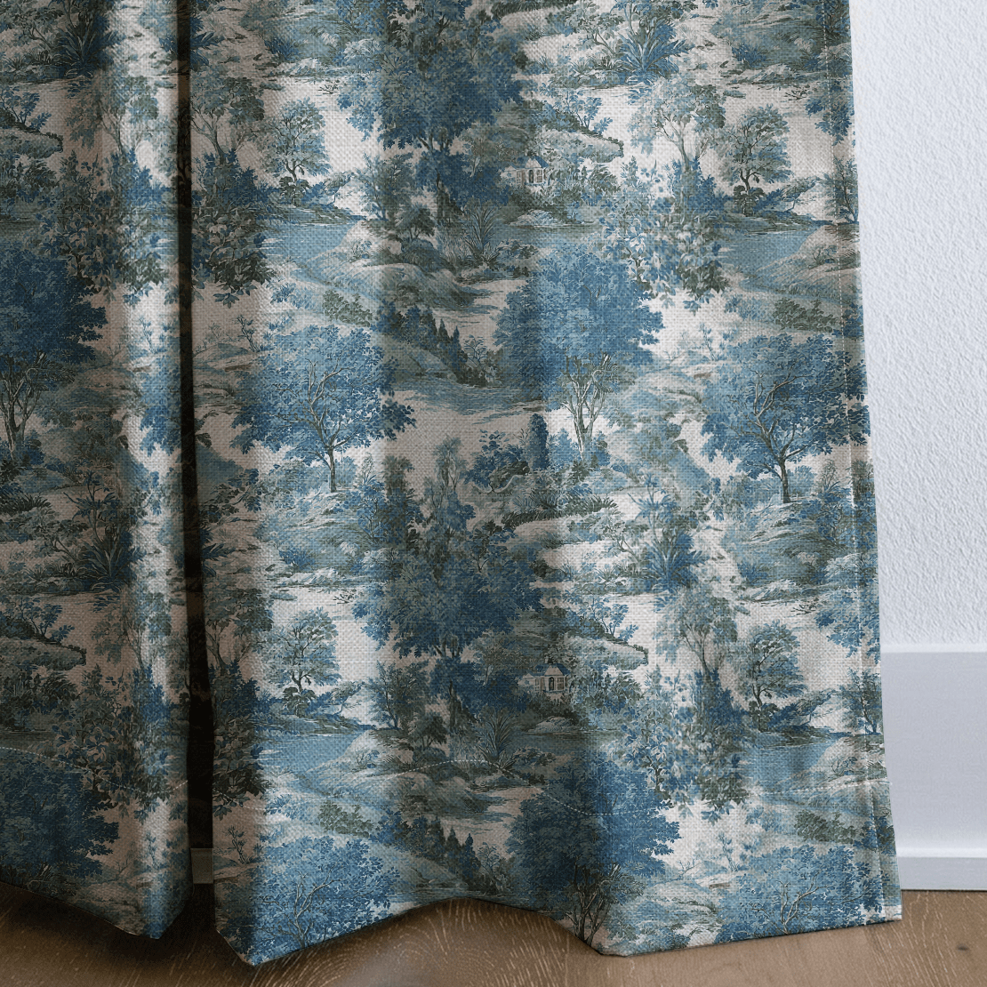 Toile de Jouy - Curtain Panel - The Drapery