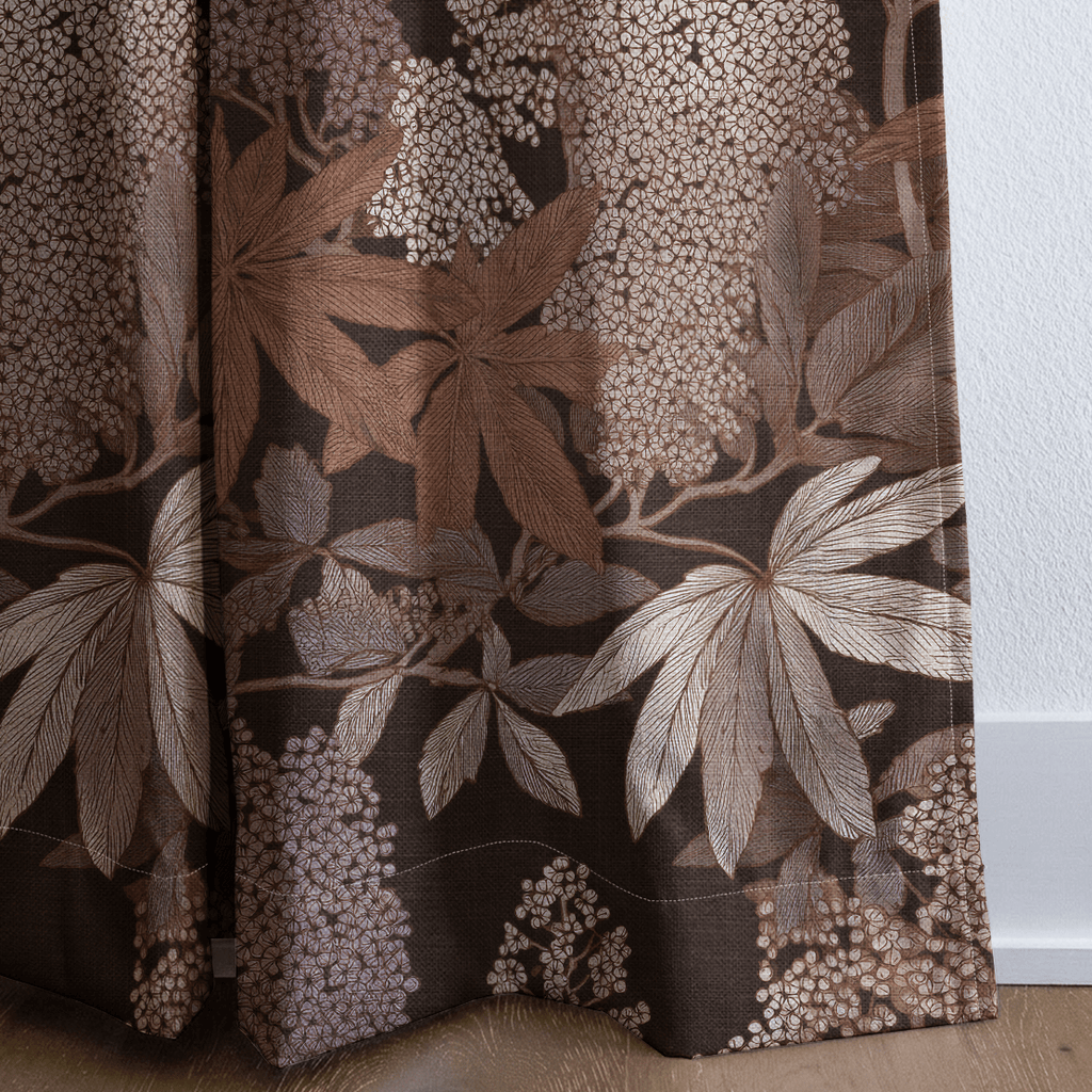 Tranquil Leaves - Curtain Panel - The Drapery