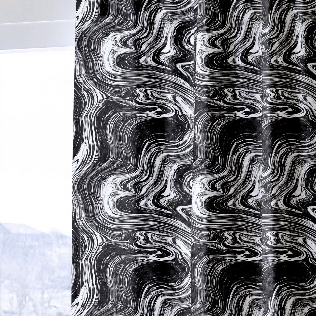 Transits - Curtain Panel - The Drapery