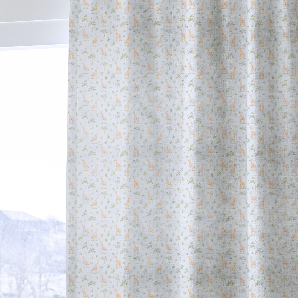 Tropical Giraffe - Curtain Panel - The Drapery