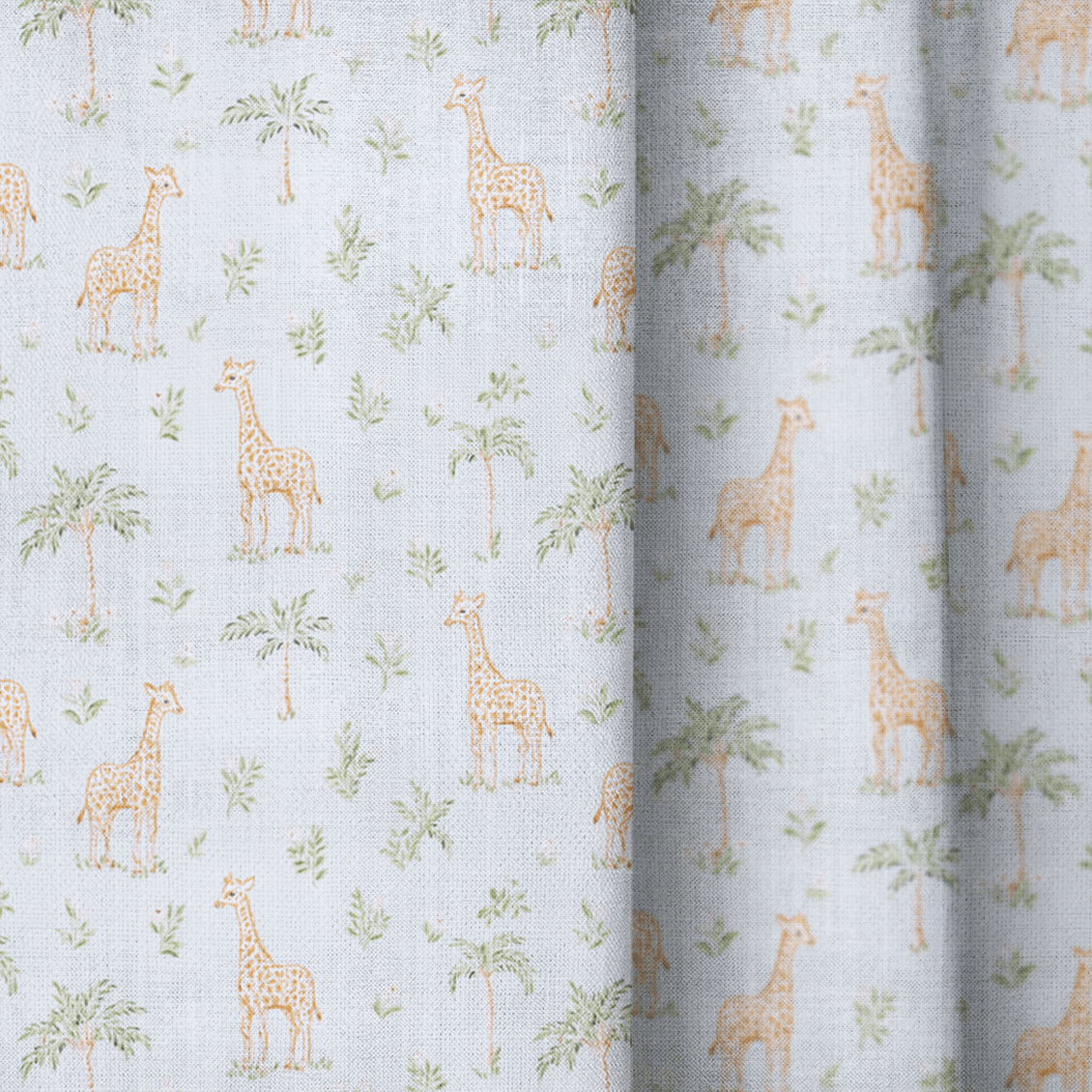 Tropical Giraffe - Curtain Panel - The Drapery