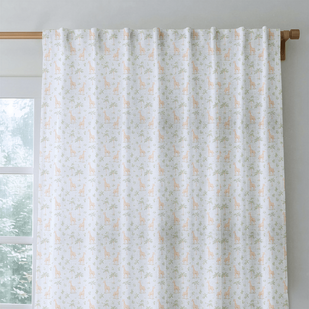 Tropical Giraffe - Curtain Panel - The Drapery