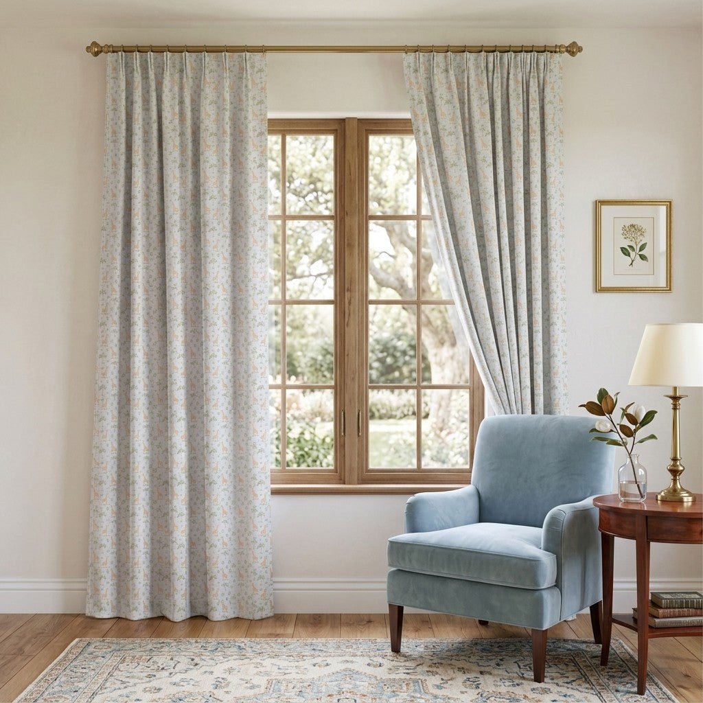 Tropical Giraffe - Curtain Panel - The Drapery