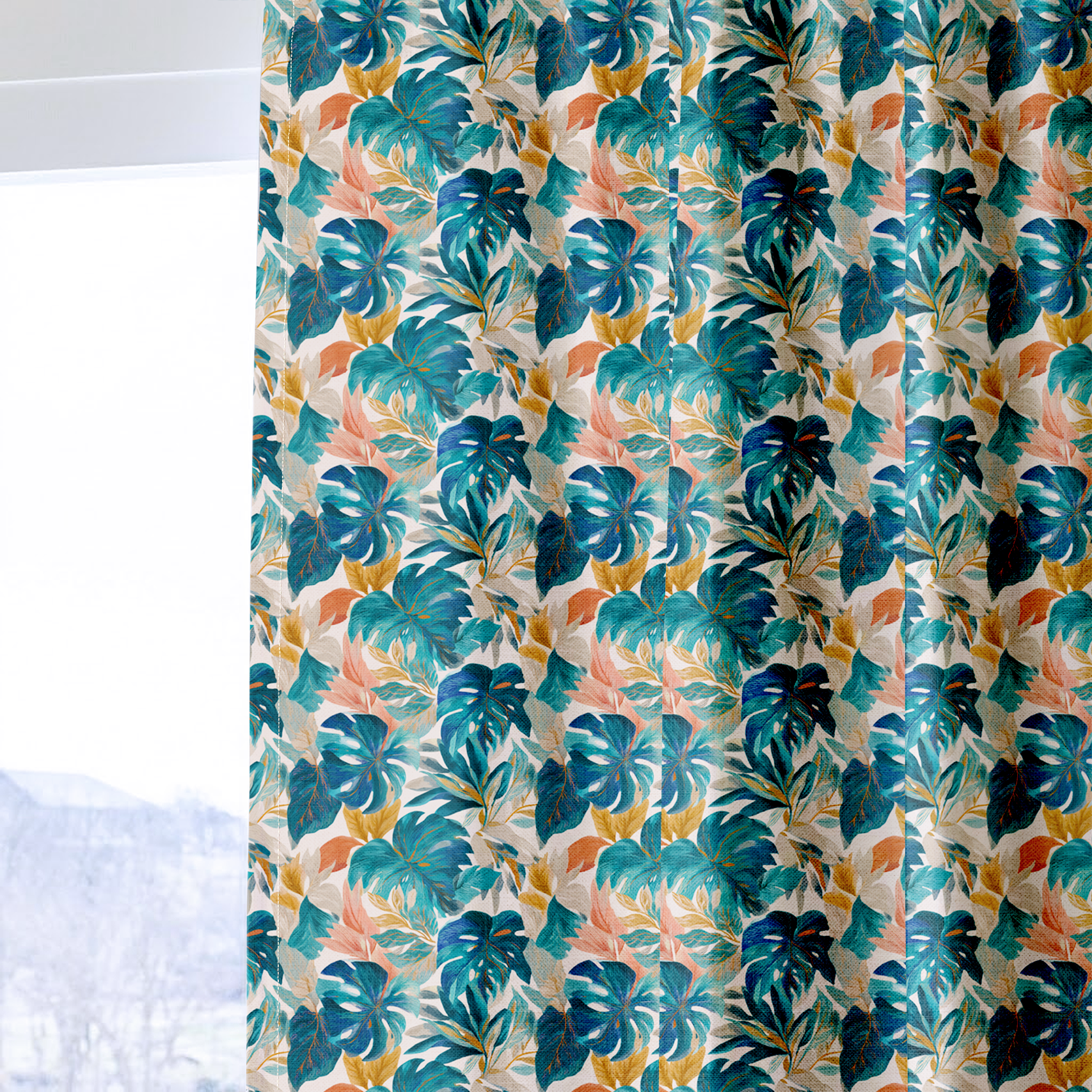 Tropical Rainforest - Curtain Panel - The Drapery