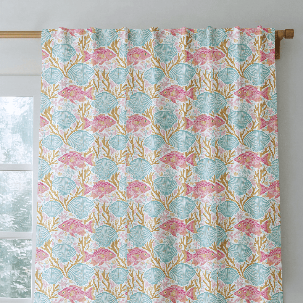 Tropical Reef - Curtain Panel - The Drapery