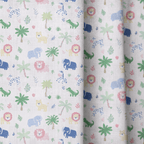 Tropical Zoo - Curtain Panel - The Drapery