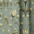Tulip Whimsy - Curtain Panel - The Drapery