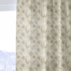 Twirling Petals - Curtain Panel - The Drapery
