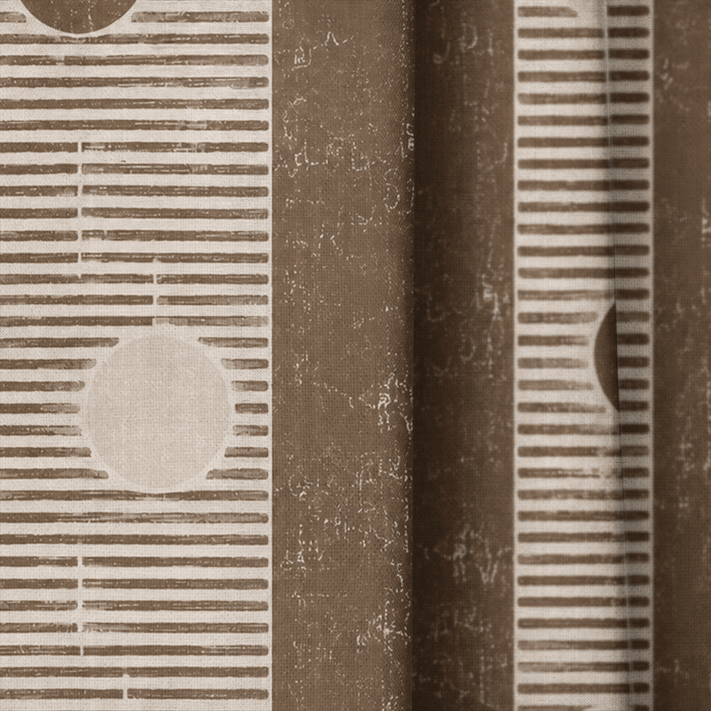Umber Solstice - Curtain Panel - The Drapery