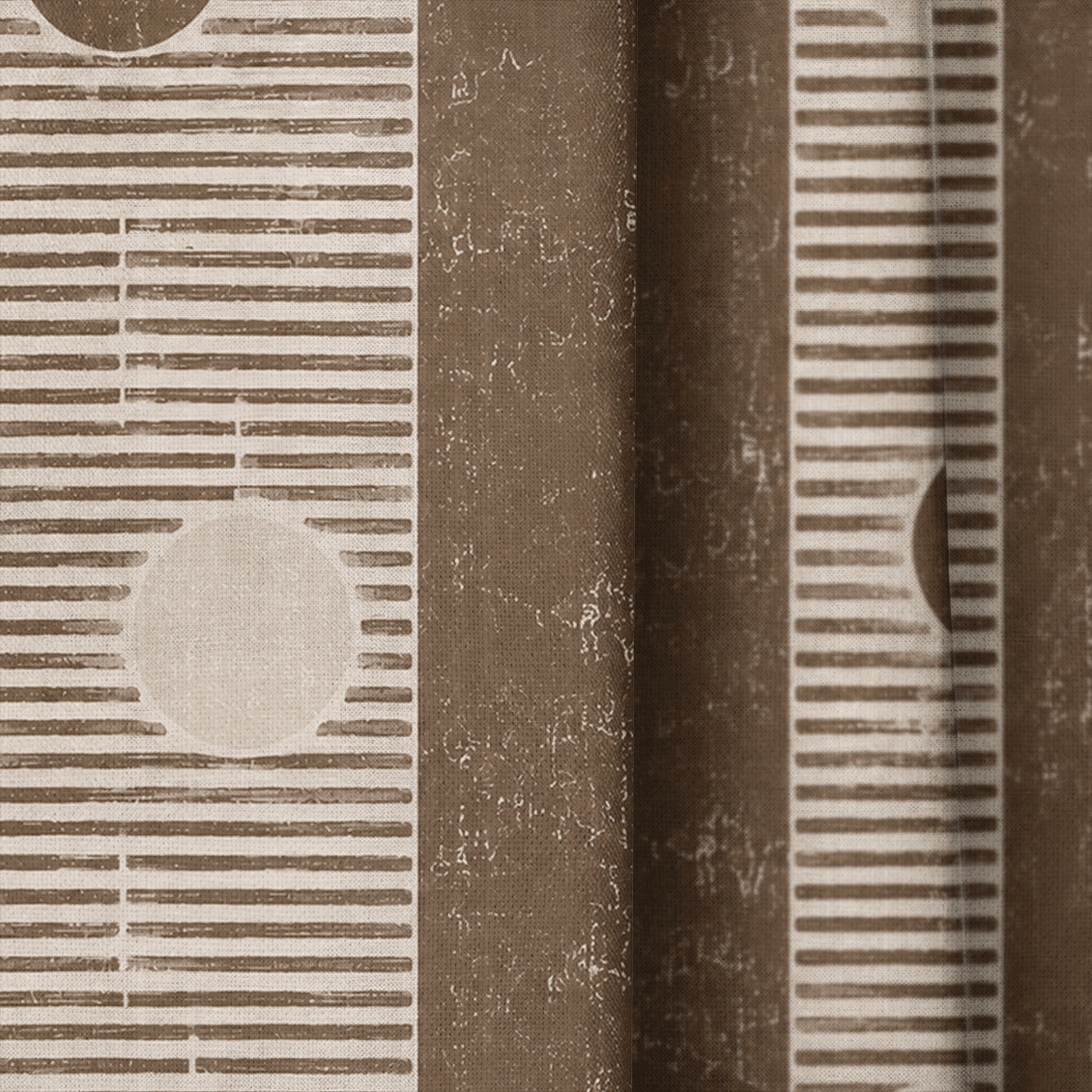 Umber Solstice - Curtain Panel - The Drapery