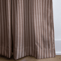 Umber Ticking Stripe - Curtain Panel - The Drapery