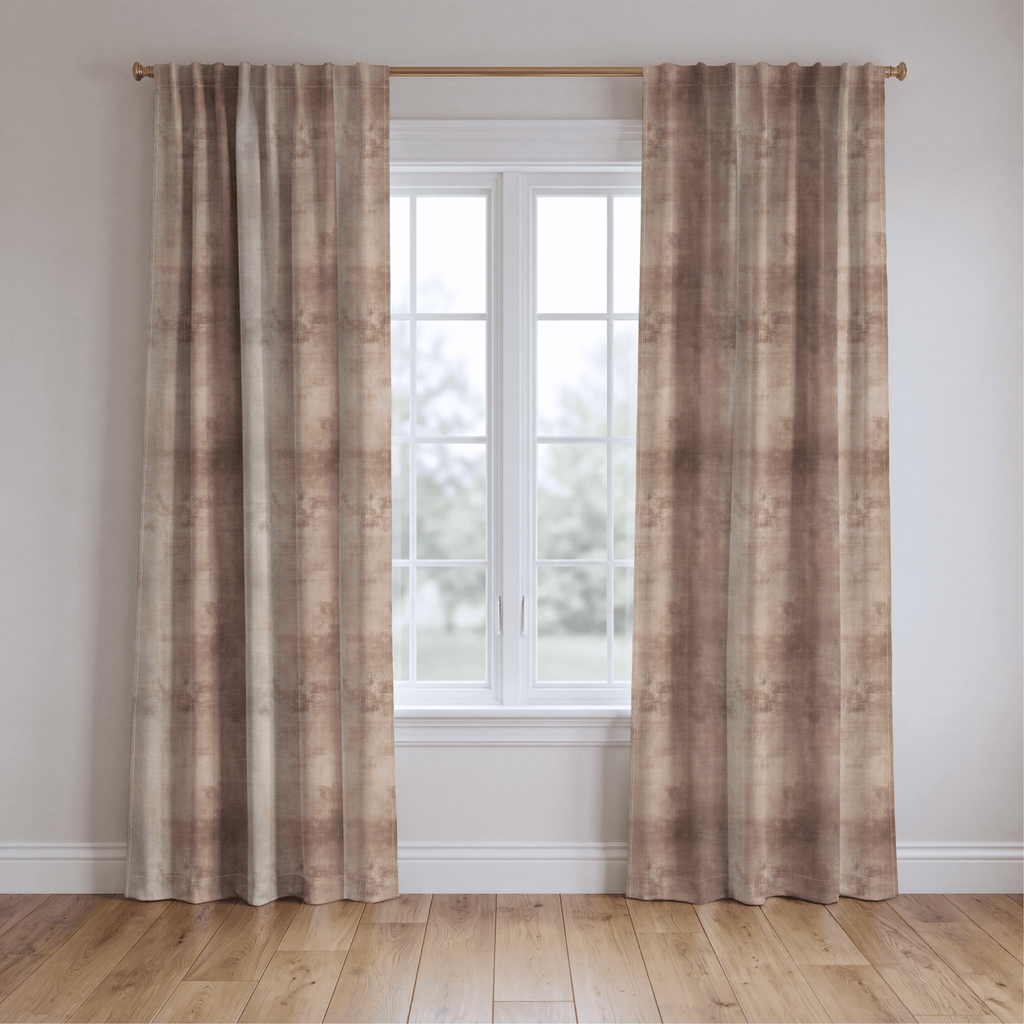 Umber Veil - Curtain Panel - The Drapery