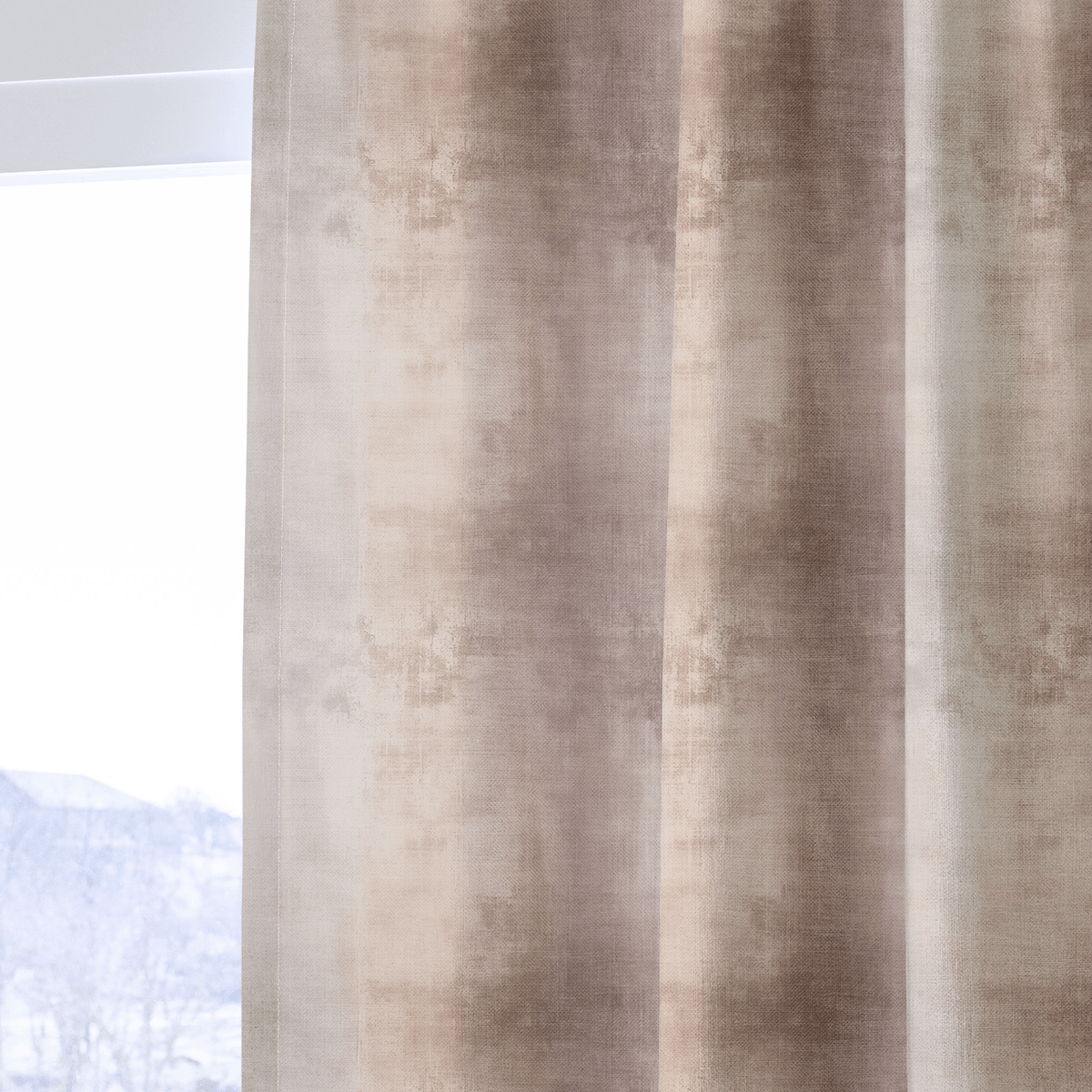 Umber Veil - Curtain Panel - The Drapery